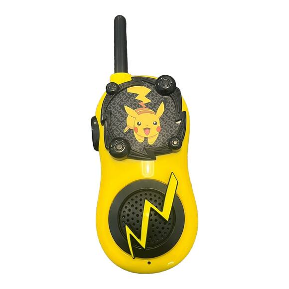 Pokemon Pikachu Walkie Talkie Radio Communicator Short Wave Hand Held - Picture 1 of 3